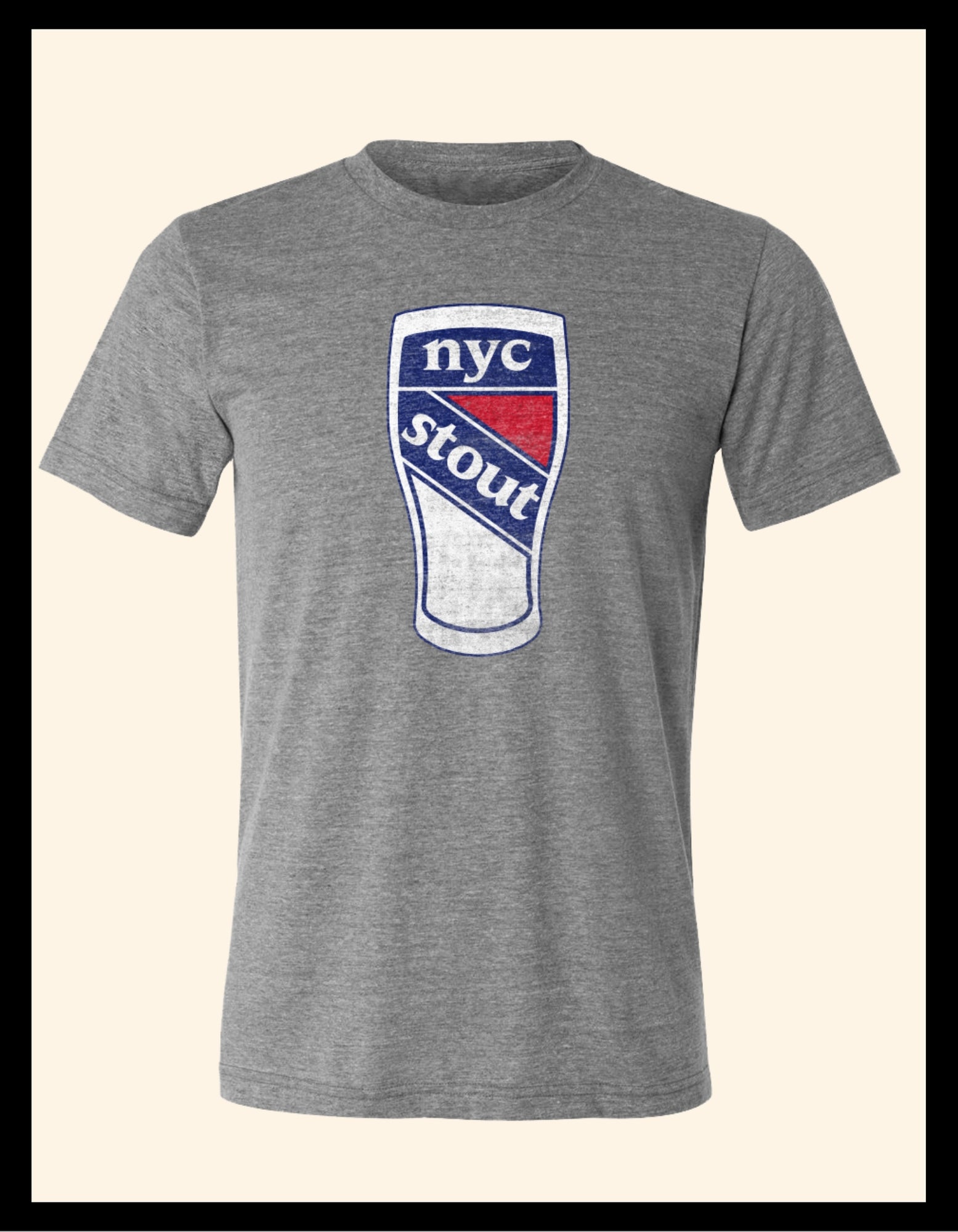 RW&B Pint ~ Grey Short Sleeve Tee