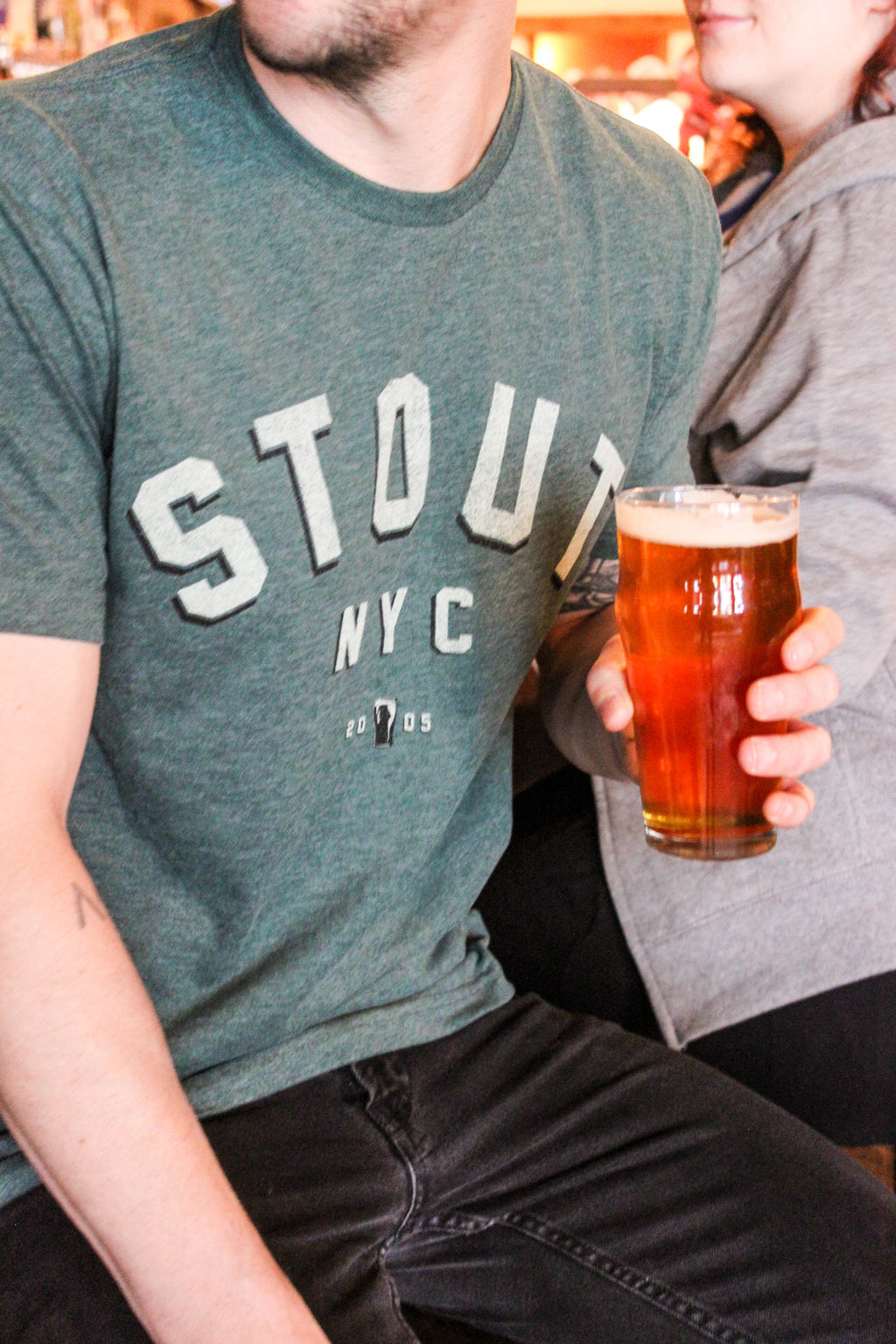 Varsity Arch ~ Forest Green Short Sleeve Tee