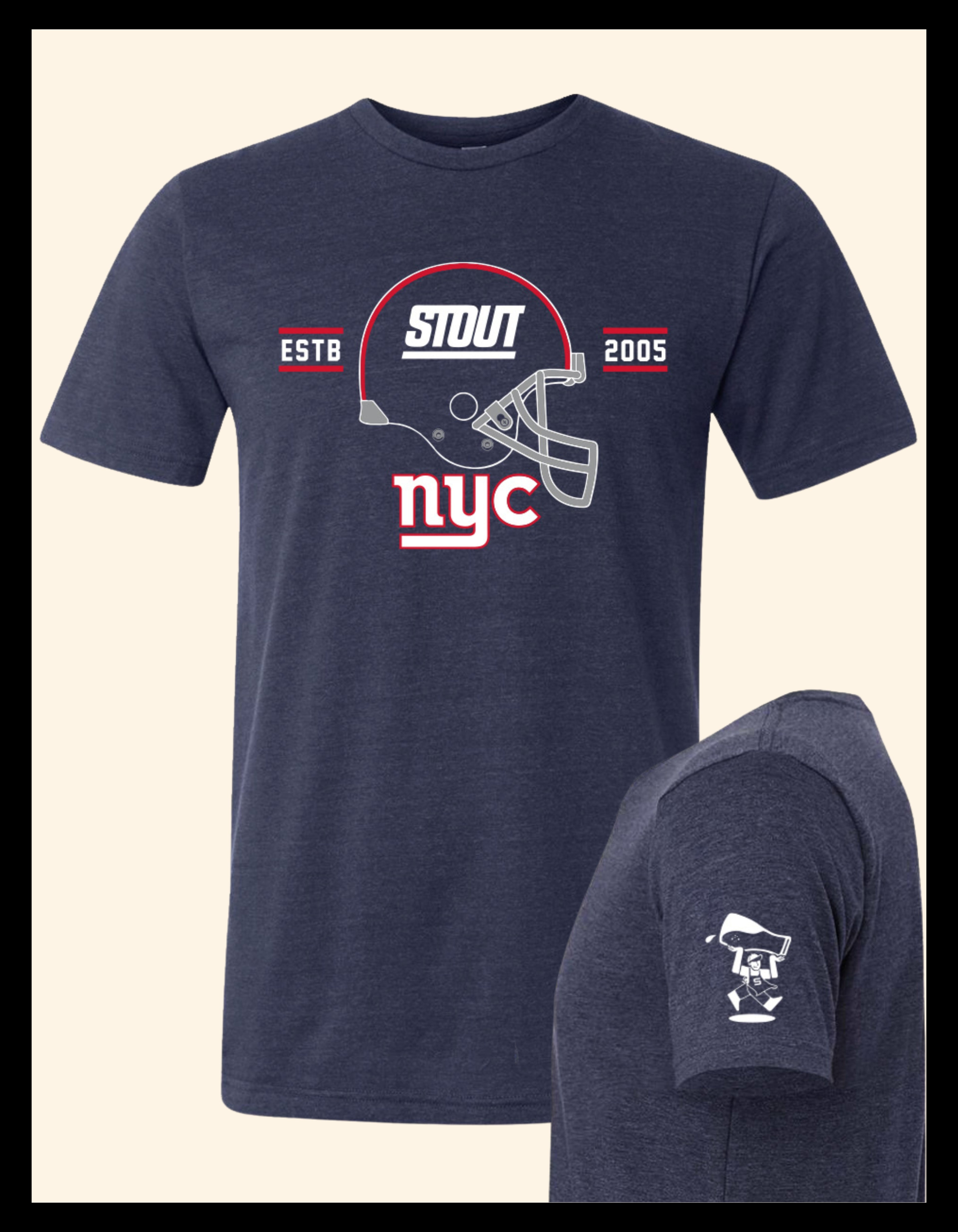 Blue Helmet Tee
