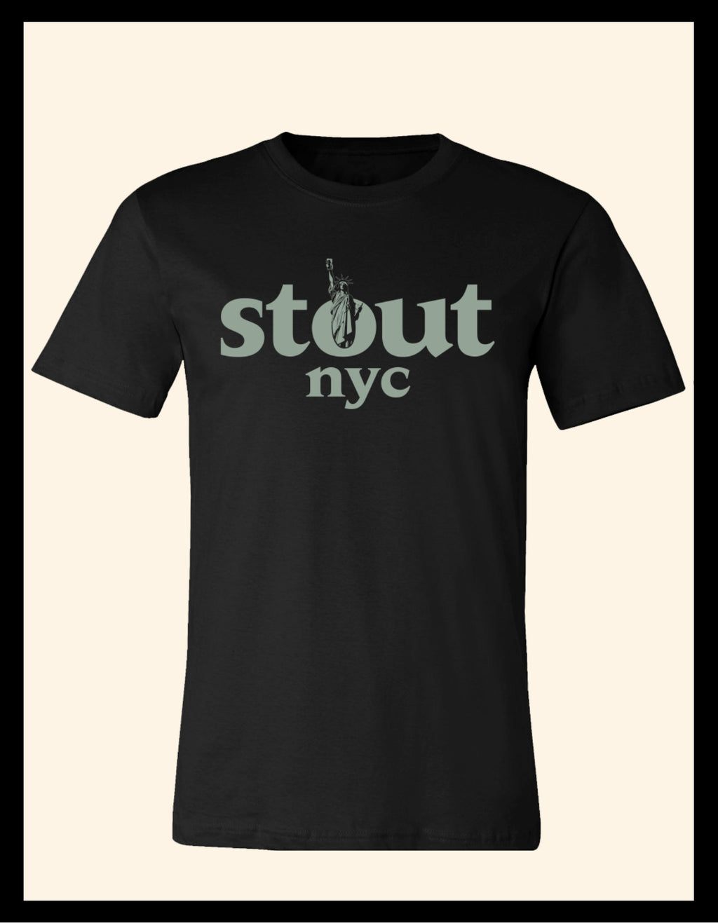 Lady Liberty ~ Black Short Sleeve Tee