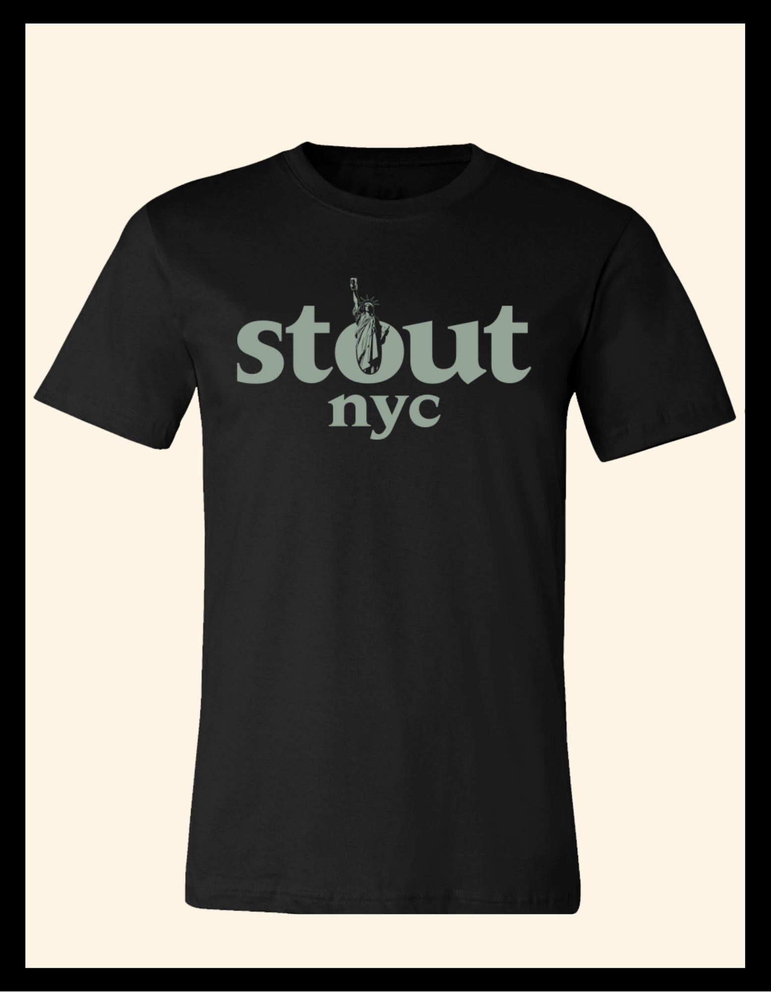 Lady Liberty ~ Black Short Sleeve Tee