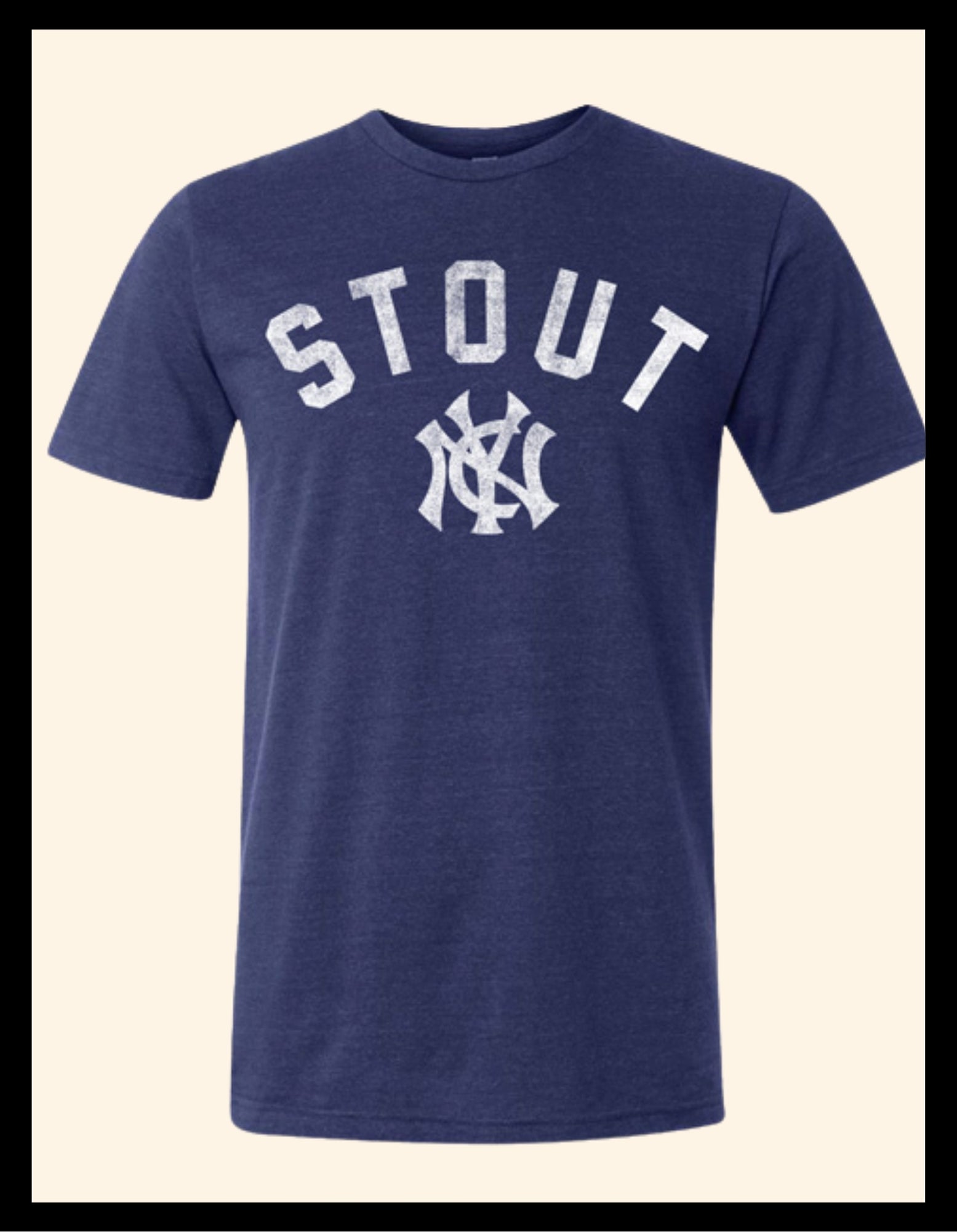 Stout Interlock - Navy & White